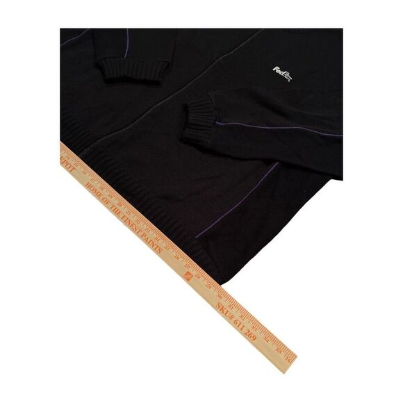 FedEx Stan Herman FD5313 Service Agent Cardigan Full-Zip Sweater Size 5XL - Picture 5 of 9